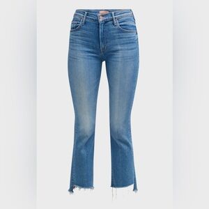 MOTHER denim The Insider Crop Step Fray jeans, Sz 28, gently worn condition